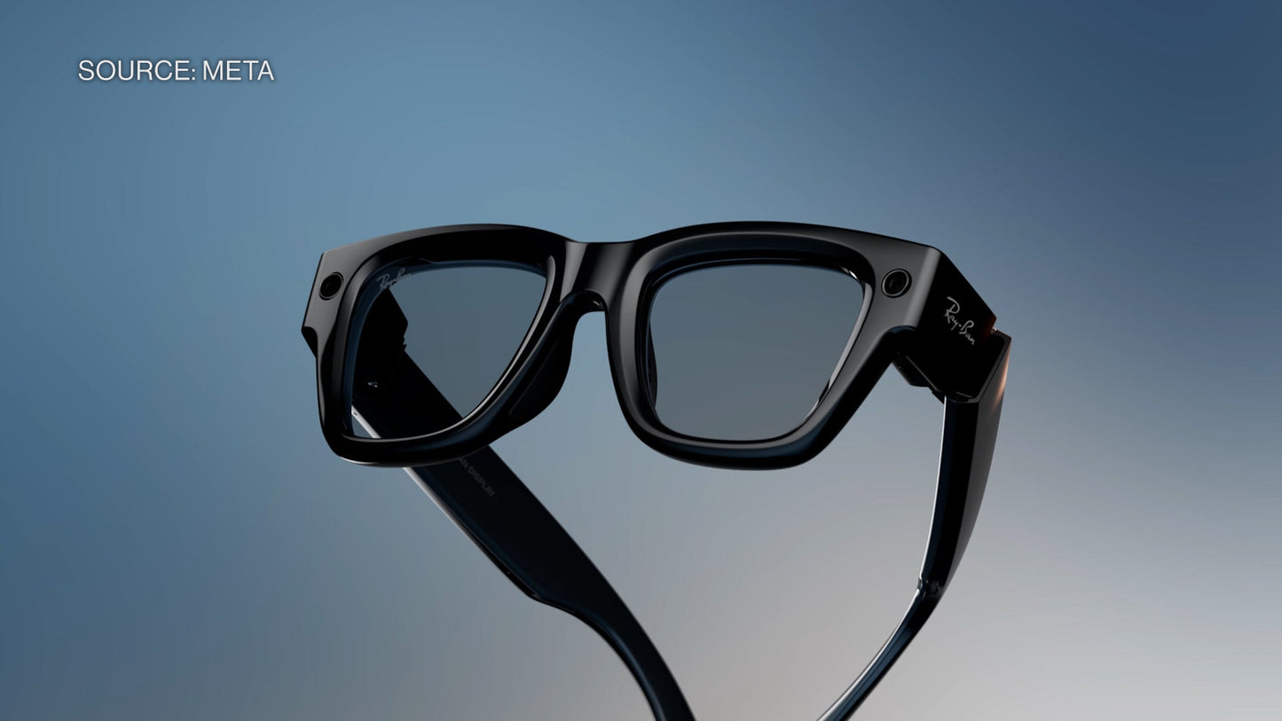 META AI Glasses - HD Camera, Voice Assistant & Hands-Free Calling