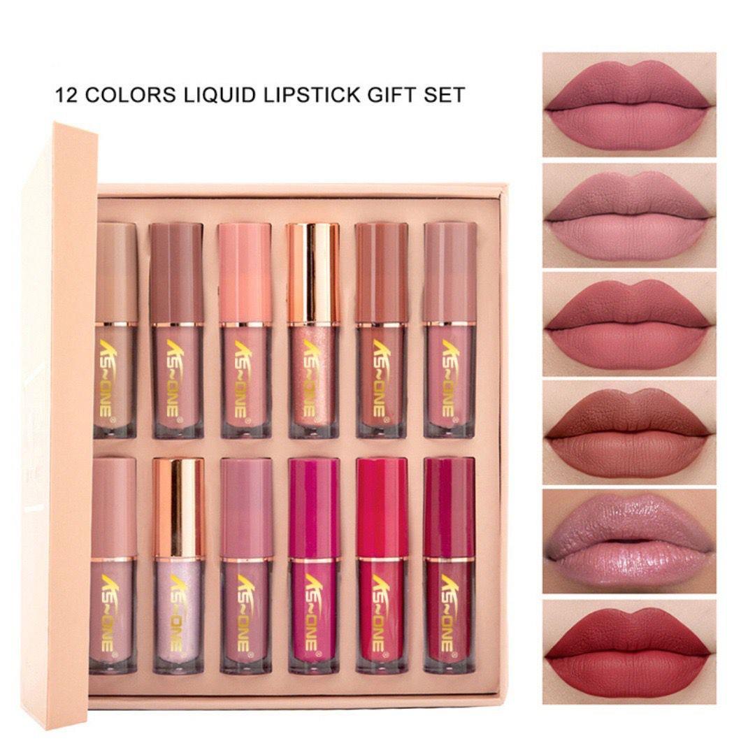 12 Matte Colors Liquid