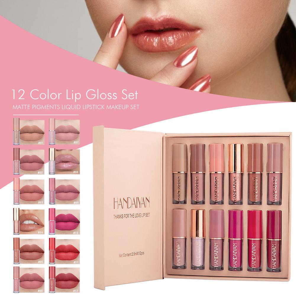 12 Matte Colors Liquid