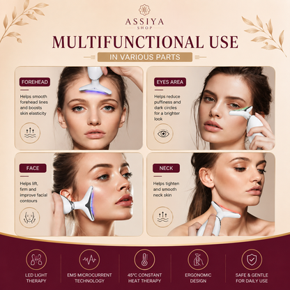 LED Facial Massager | Face & Neck Lifting & Skin Tightening Tool