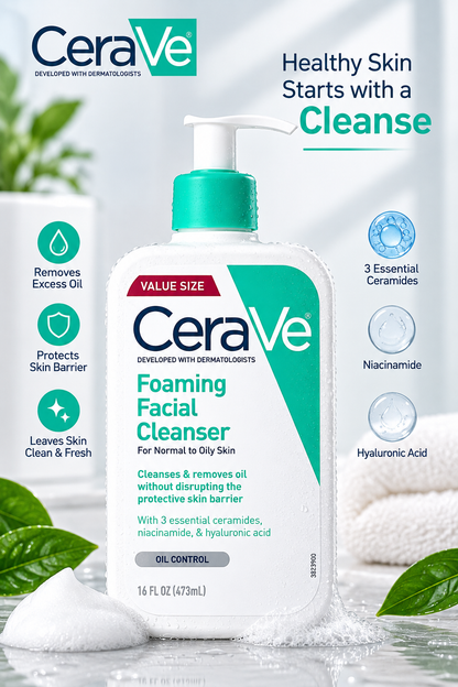CeraVe Foaming Facial Cleanser 236ml