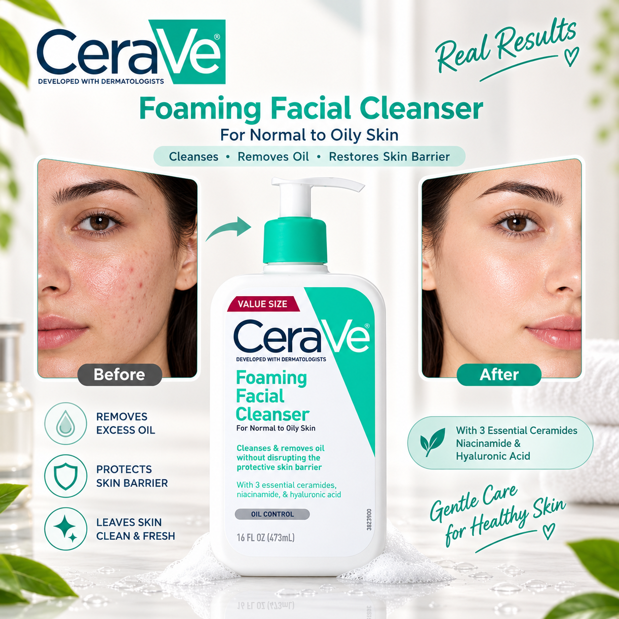 CeraVe Foaming Facial Cleanser 236ml