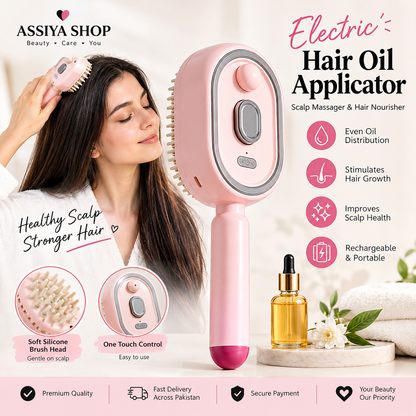 3-in-1 Electric Steam Hair Brush – Easy Hair Care & Scalp Massage