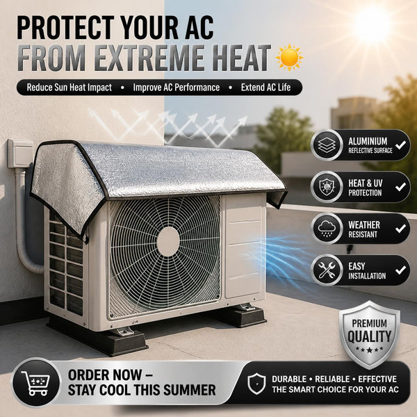 SunShield™ AC Cover – Keep Your AC Cooler