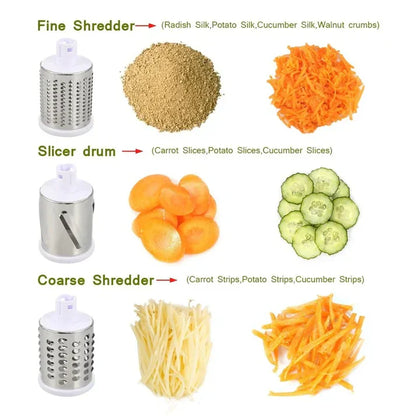 3 In 1 Vegetable Slicer And Cutter