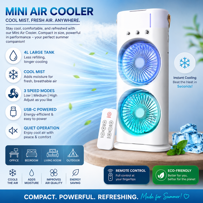 Tower Fan - DUAL MIST | USA Quality